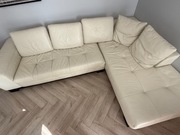 Oddam duży, skórzany, modułowy narożnik