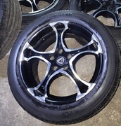 UŻYWANE Kompletne koła (alufelgi GABLE DOTZ  plus opony letnie YOKOHAMA 