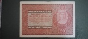 20 marek polskich 1919 II seria CU