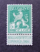 159a3 # Belgia 1912** czysty z klej