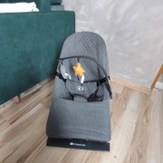 Leżaczek KinderKraft Mimi grafitowy 