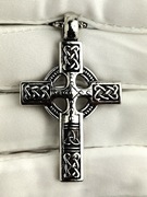 Naszyjnik wisiorek celtycki krzyż krzyżyk celtic Vintage