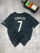 Koszulka męska Nike Ronaldo 7 czarna sportowa retro y2k 00s