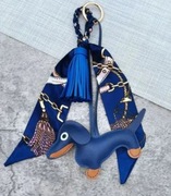 brelok jamnik granatowy