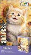 8+ PUZZLE UROCZY KOT 300 PCS.