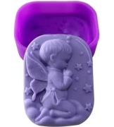 ELF Modlący się Kostka forma silikonowa 7.7*6*2.5 do odlewów Mydła Gips