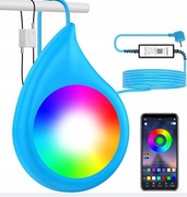 LyLmLe lampa LED basenowa 10W RGB 12V IP68 z APP i muzyką 8m magnetyczna