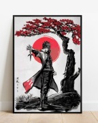 Plakat A4 21x30 Naruto - Minato Namikaze Y2K do pokoju