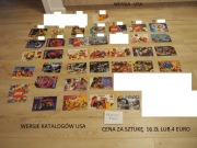 Lego  katalogów wersja USA pirtes castle space town rzadkie lata 80 i 90