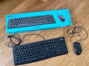 Zestaw Logitech MK120 mysz + klawiatura - stan idealny