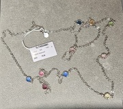 Srebrny długi naszyjnik Ania Kruk