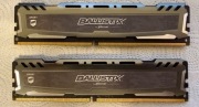 Ddr4 pamięć ram Crucial Ballistix 8gb 2x4gb 2400MHz CL16