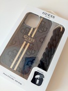 Etui Guess iPhone 15 Pro Max case + pasek na nadgarstek strap na prezent