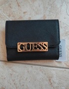 Czarny portfel Guess