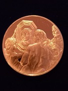 Obraz Rubensa wybity 1 uncji  srebra "925"