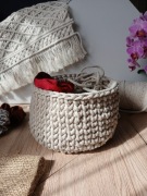 Koszyczek na szydełku 