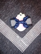 Handmade. Spinka kokardka.