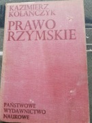 Kazimierz Kolanczyk Prawo Rzymskie