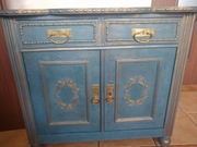 Szafka bieliźniarka ręcznie malowana