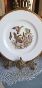 Duzy talerz DZIKIE KACZKI porcelana Staffordshire 