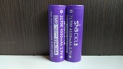 Akumulatory 21700 Shockli 4550mAh (z płaskim plusem) x2