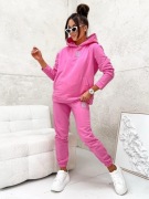 Dresy damskie różowe komplet dresowy