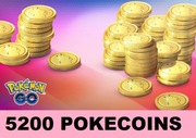 POKÉMON GO 5200 POKECOINS POKECOINS PC 5,2K COINS POKEMON TANIO 