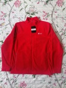 Bluza rozpinana czerwona - rozmiar M