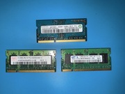 Zestaw pamięci DDR3 i DDR2 do laptopa