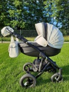 Wózek Adamex Barletta Deluxe Carbon 2w1+ GRATIS