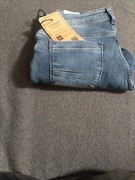 Spodnie męskie młodzieżowe jeansy fitt marka Ombre 