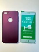 Nowe Etui, Case, Obudowa iPhone 7/8 PLUS+, szkło ekran