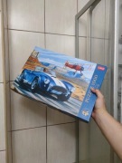 puzzle 1000 sztuk trefl zabawa dla dzieci James Dean samochód car w świetny