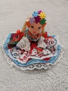 Nowa kolorowa lalka laleczka Krakowianka