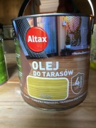 Olej do drewna/ tarasów Altax naturalny 2.5 l