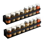 2x Regał Ścienny Półka Półki Na Przyprawy Organizer Kuchenny