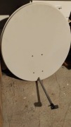 Antena satelitarna 84 x 74 cm z mocowaniem 