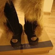 Botki zamszowe ocieplane 