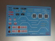 Kalkomania Uaz 469 Zvezda 1:35