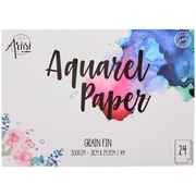Blok akwarelowy A4 do malowania 24 kartki Papier akwarelowy 