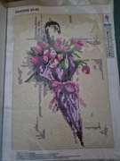 Haft diamentowy - parasol (gotowy)