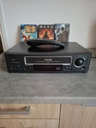 Magnetowid Philips VR-477/58 + Pilot + kasety ( Jak Nowy !)