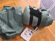 MATA SAMOPOMPUJĄCA Z PODUSZKĄ SKŁADANA NILS CAMP NC4008 ZIELONA 188X57X2,5