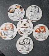 Zestaw 6 podstawek pod kubek