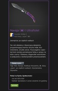 Navaja | Ultrafiolet | OKAZJA SKINY CS:GO / CS2!!!
