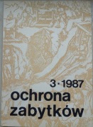 Ochrona Zabytków 1987 3 Ruina jako miejsce pamięci i pomnik