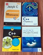 C / C++. 4 książki. Stan bdb/idealny 