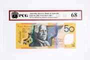 Australia 50 dolarów z 2008 roku grading PCG Superb Gem UNC 68 PP 