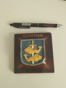Ceramiczny herb Gdyni 