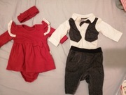 Eleganckie ubranka dziecięce r. 56